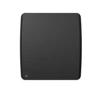 Radiatore elettrico a inerzia secca in ceramica nera Besther ARIA 500W