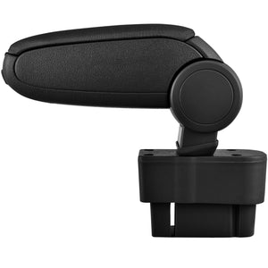 Bracciolo centrale per Opel Corsa D con scomparto imbottito in tessuto nero 03_0000579