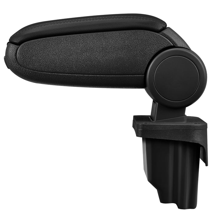 [pro.tec] Bracciolo centrale - Poggiabraccio con vano portaoggetti - imbottito - in similpelle - nero - BMW E46