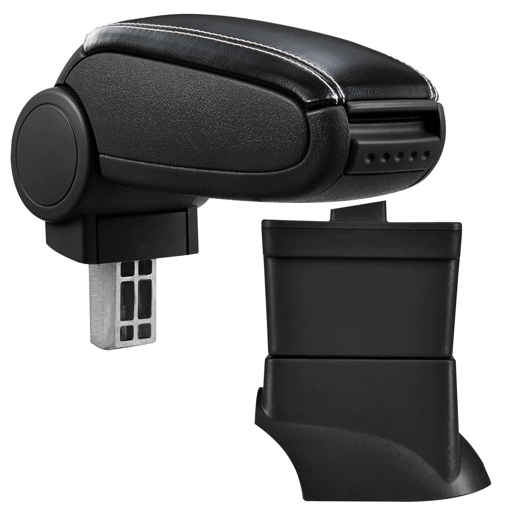 [pro.tec] Bracciolo centrale per Fiat 5 (anno di costruzione 27-217) - Poggiabraccio con vano portaoggetti - imbottito -