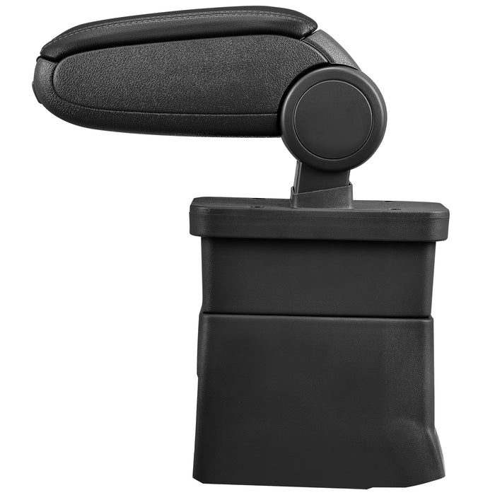 [pro.tec] Bracciolo centrale - Poggiabraccio con vano portaoggetti - imbottito - in similpelle - nero - Ford Ka