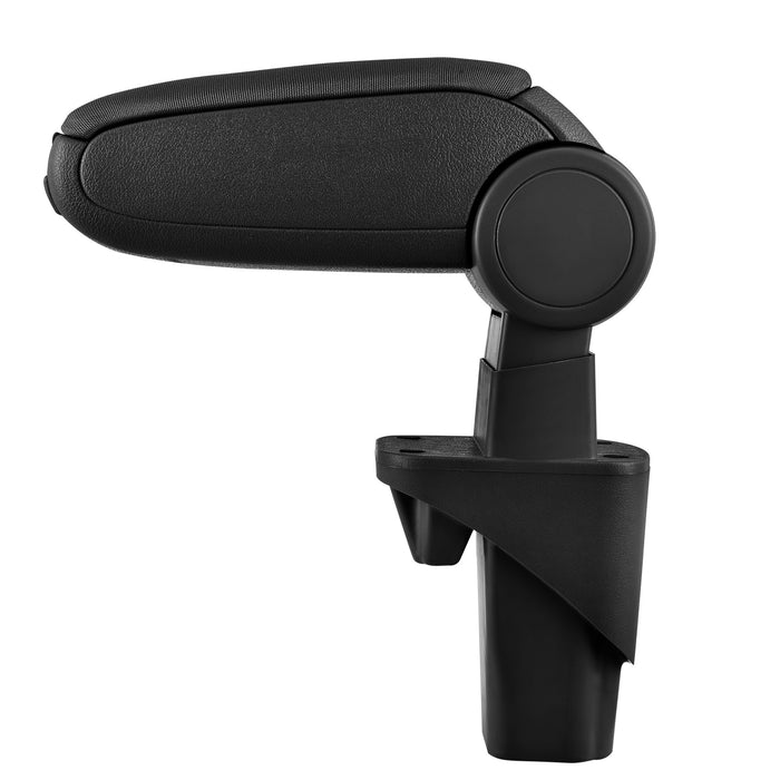 [pro.tec] Bracciolo centrale - Poggiabraccio con vano portaoggetti - imbottito - in tessuto - nero - Opel Agila A /