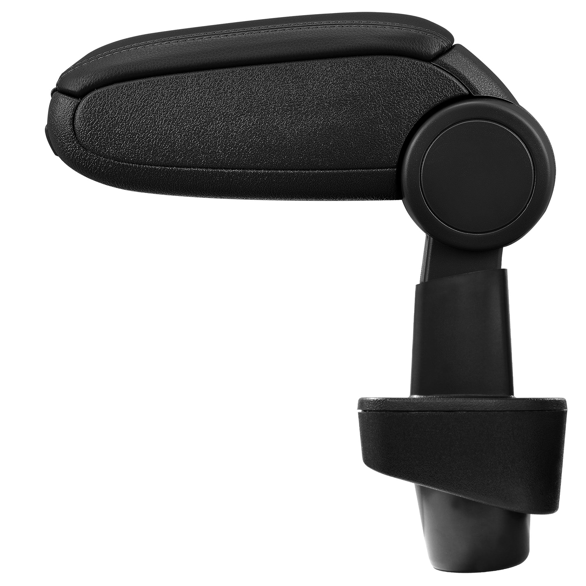 Poggiabraccio con vano portaoggetti per Renault Clio III - Similpelle - nero [pro.tec]