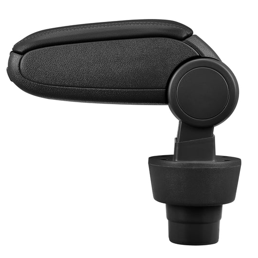 [pro.tec] Bracciolo centrale - Poggiabraccio con vano portaoggetti - imbottito - in similpelle - nero - BMW Mini (1.