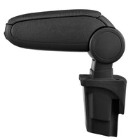 Bracciolo centrale per Seat Leon 1P con vano imbottito in tessuto nero 03_0000668