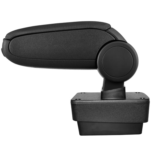 [pro.tec] Bracciolo centrale - Poggiabraccio con vano portaoggetti - imbottito - in tessuto - nero - Škoda Fabia III