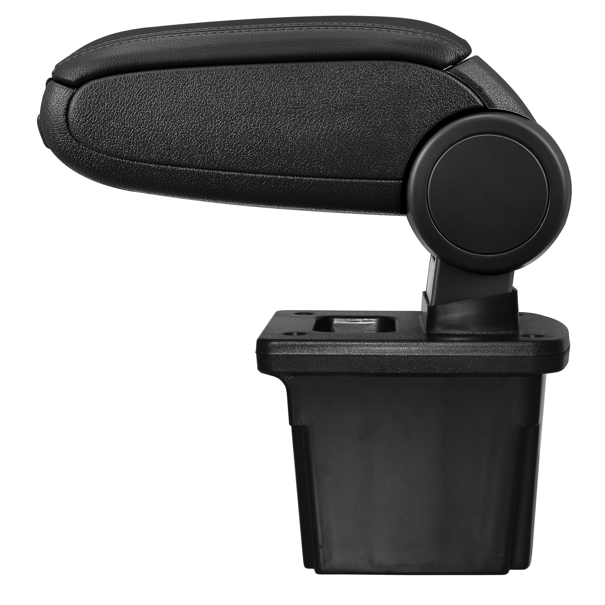 [pro.tec] Bracciolo centrale - Poggiabraccio con vano portaoggetti - imbottito - in similpelle - nero - Hyundai i30 FD