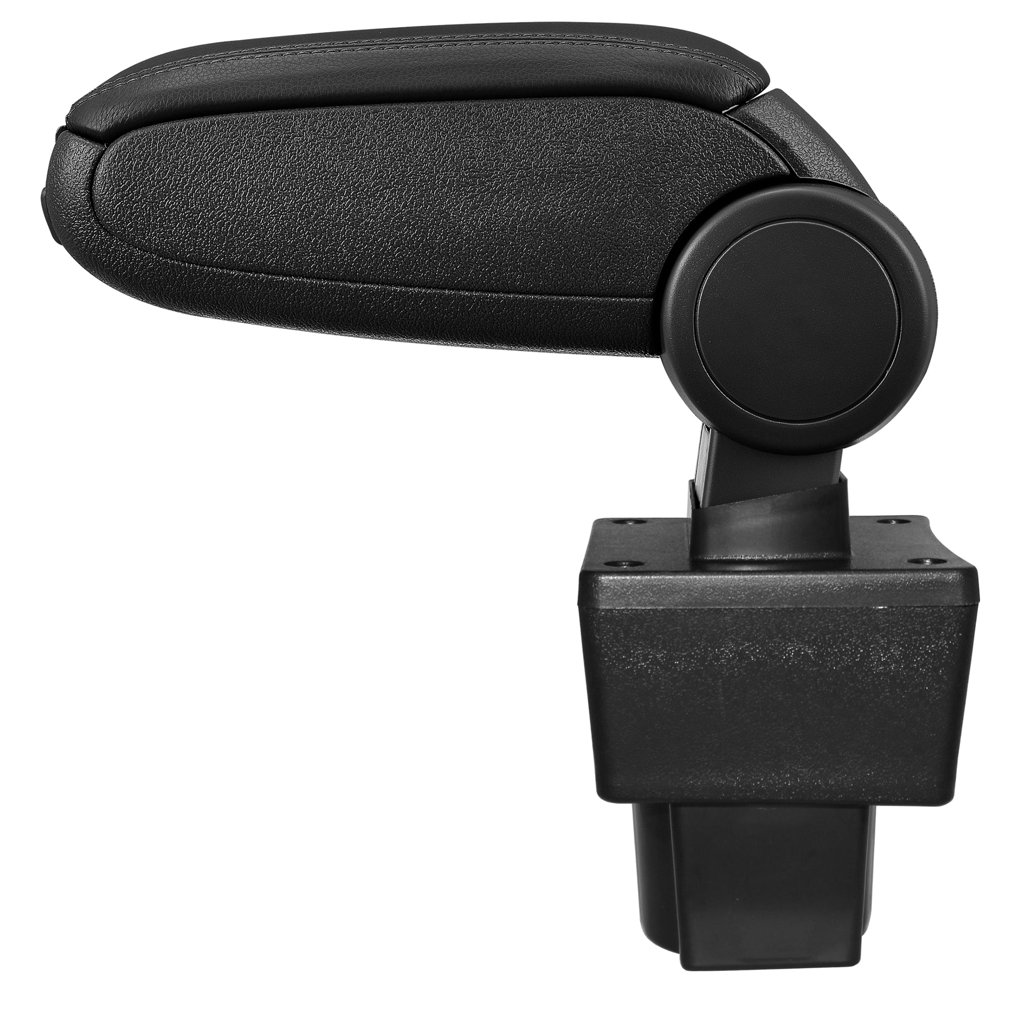 [pro.tec] Bracciolo centrale - Poggiabraccio con vano portaoggetti - imbottito - in similpelle - nero - Skoda Yeti