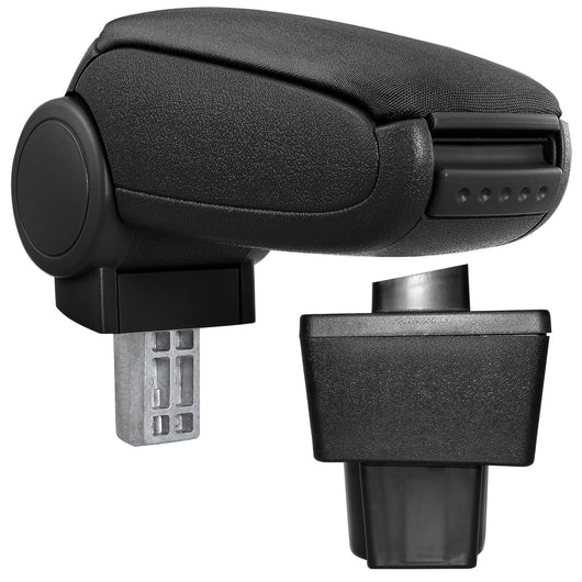 Bracciolo centrale per Škoda Yeti con scomparto imbottito in tessuto nero 03_0000708