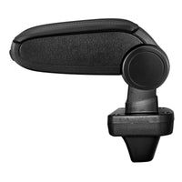 [pro.tec] Bracciolo centrale Opel Astra K - Rivestimento in similpelle nero - con vano portaoggetti