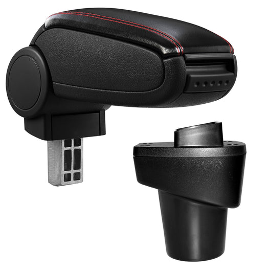 [pro.tec] Bracciolo centrale per Citroën C1 (da 2014-2018) e Peugeot 108 (da 2014-2018) - Rivestimento in similpelle