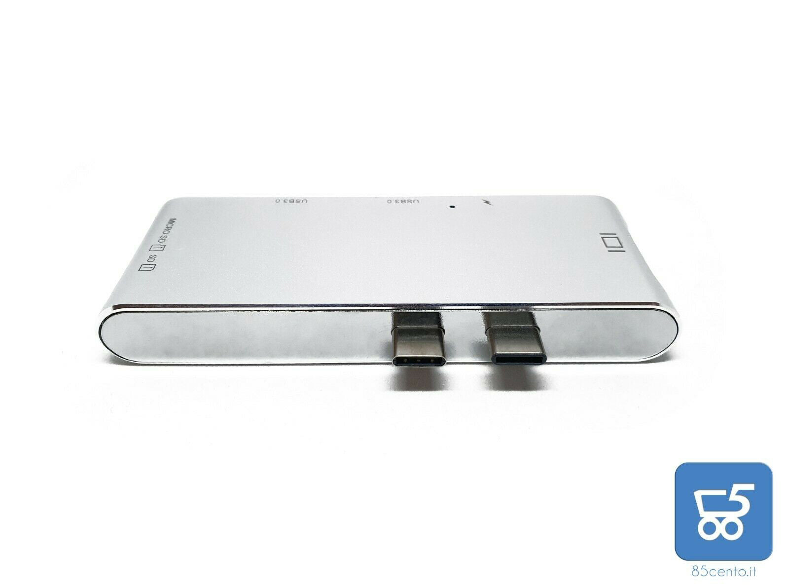 HUB Type-C HDMI 1080P HD 4K USB 3.0 Card Reader SD compatibile per Macbook con doppio ingresso copia