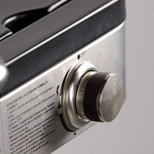 Barbecue a gas con 2 fuochi + 1 laterale Dallas nero