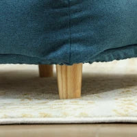 Divano Lettino per Cani Grandi fino 30 kg da Interno con Cuscino Rimovibile, 96x66x24 cm, Blu