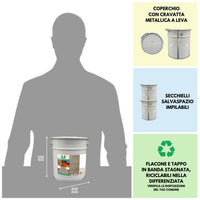 Impregnante per legno esterno HYDROIL ESTERNO   5KGx4Pz