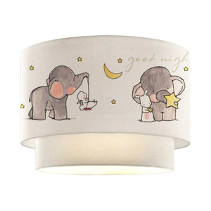 Lampadario lampada a sospensione lurgan sospensione per bambino E27 70 cm modello elefante 03_0007543