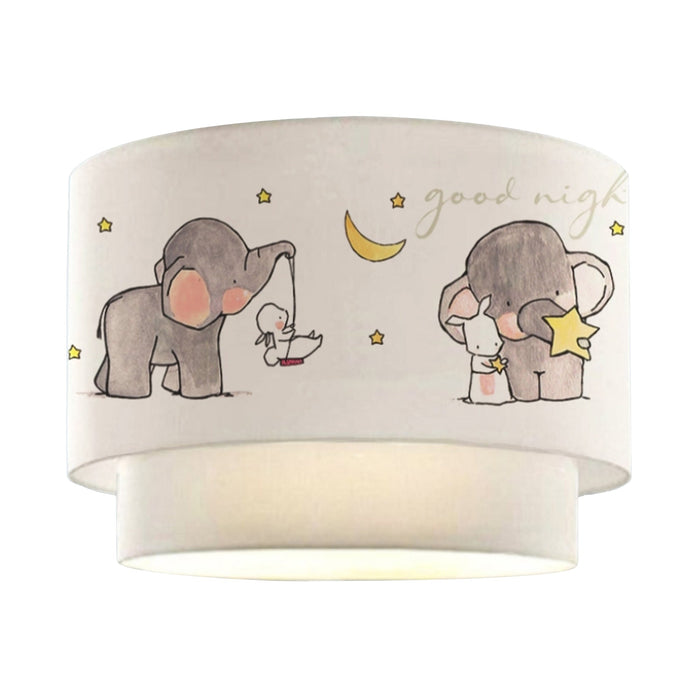 Lampadario lampada a sospensione lurgan sospensione per bambino E27 70 cm modello elefante 03_0007543