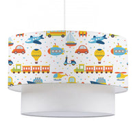 Lampadario lampada a sospensione lurgan sospensione per bambino E27 70 cm modello veicolo 03_0007549