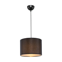 Lampada a Sospensione Willenhall Nero lux.pro