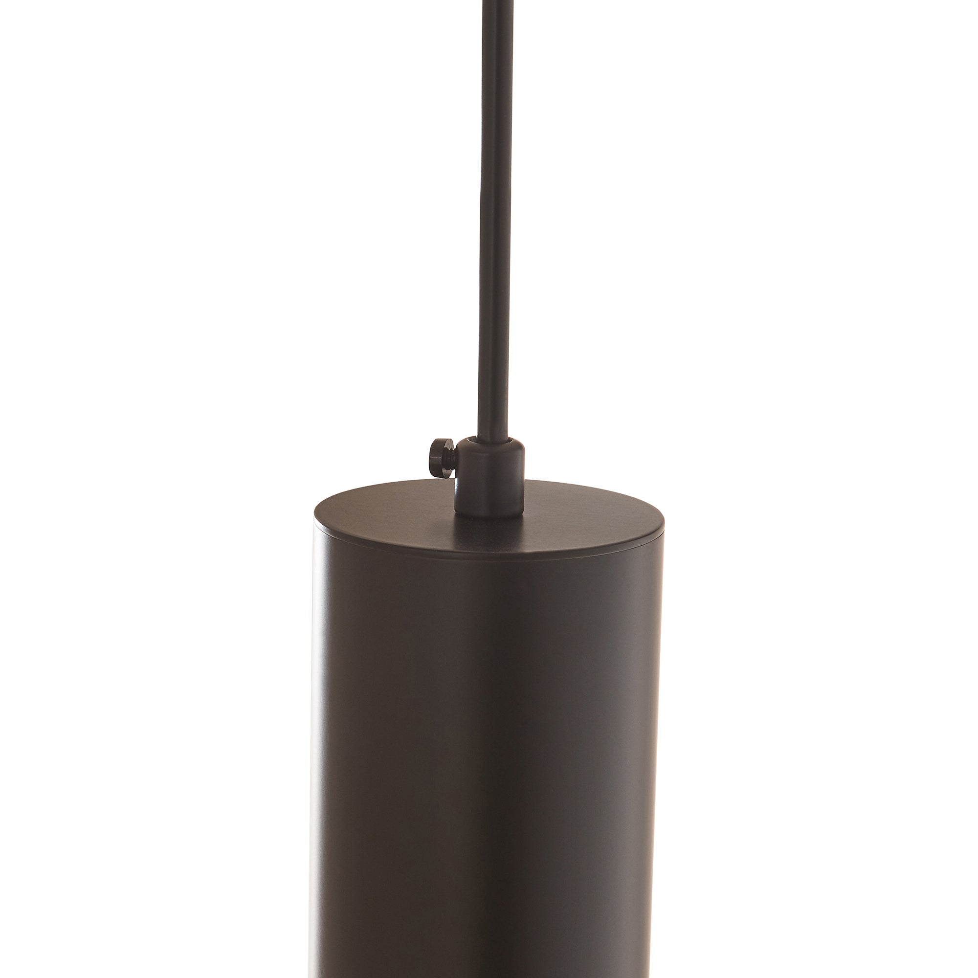 Lampada a Sospensione Lulled in Metallo con 1 Paralume - Nero / Argento lux.pro