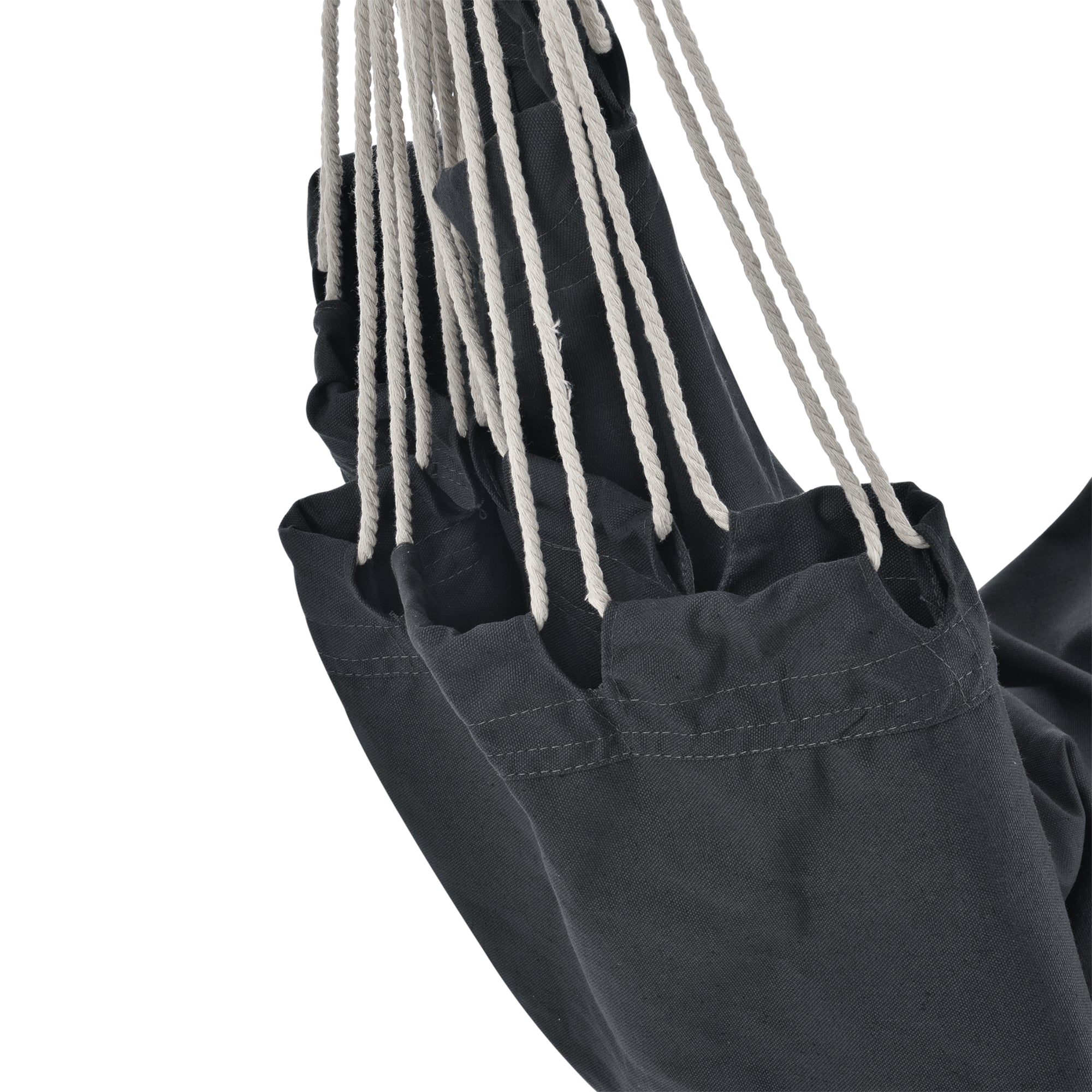 Sedia Amaca Sospesa Miramar Poltrona Appendibile per Interno Esterno - Grigio Scuro casa.pro