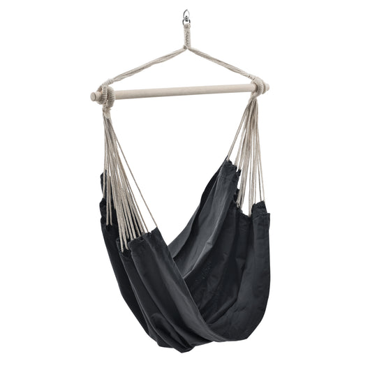 Sedia Amaca Sospesa Miramar Poltrona Appendibile per Interno Esterno - Grigio Scuro casa.pro