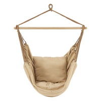 Amaca da Seduta 'Peralvillo' con 2 Cuscini e Borsa di Trasporto - Beige [en.casa]