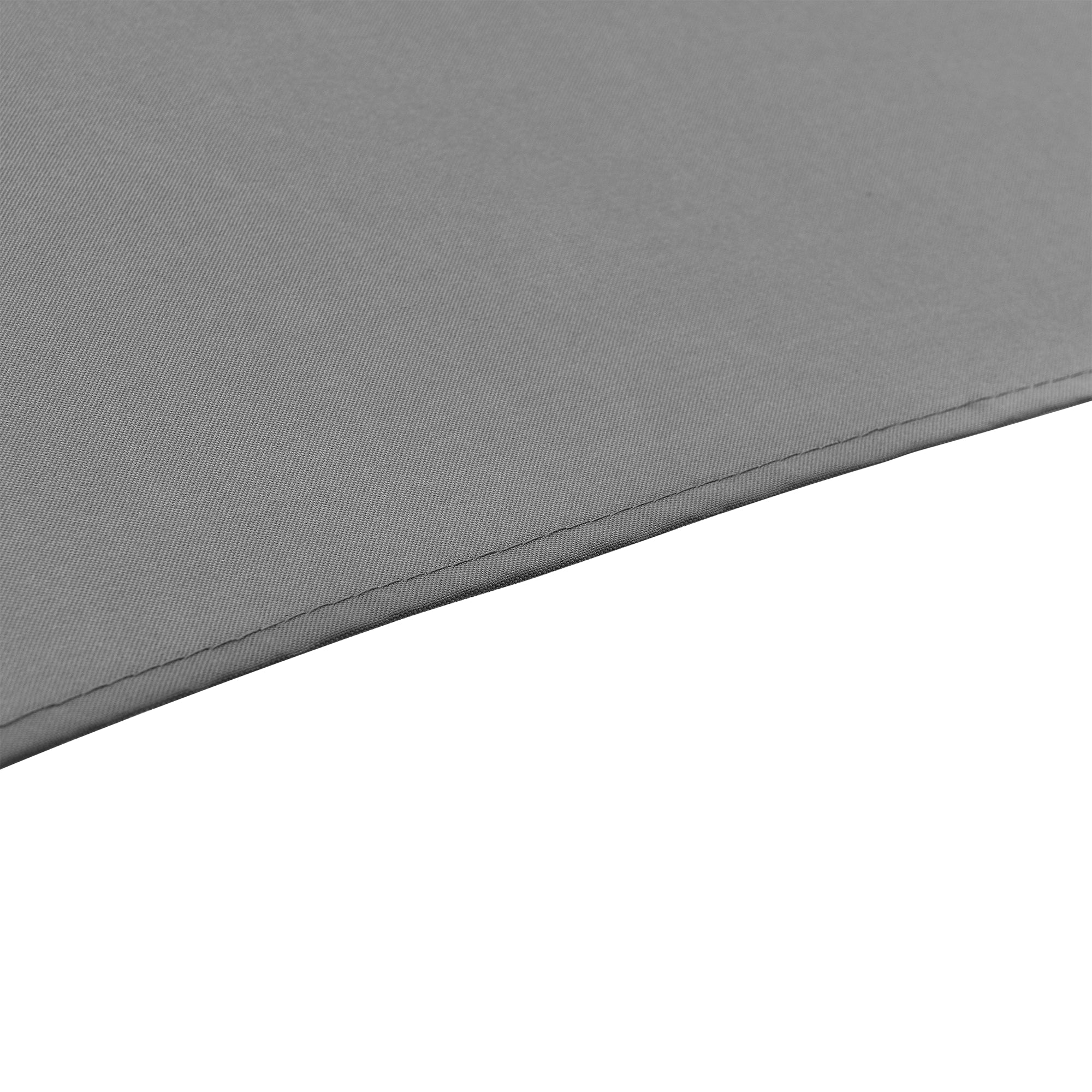 Ombrellone a Semicerchio Eger Parasole a Mezzaluna 300x150 cm Grigio casa.pro