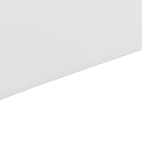 Ombrellone a Semicerchio Eger Parasole a Mezzaluna 300x150 cm Bianco casa.pro