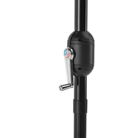 Mezzo ombrellone terrazza balcone poliestere bianco 300 cm x 150 cm x 230 cm 03_0001610