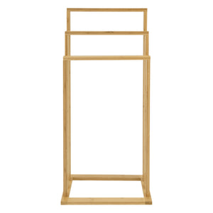 Portasciugamano da Terra Rana con 3 Barre - in bambù [en.casa]