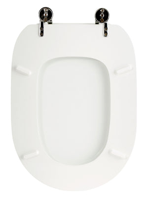 Sedile per WC modello DIANA - Misure 35,1x46,30 cm.