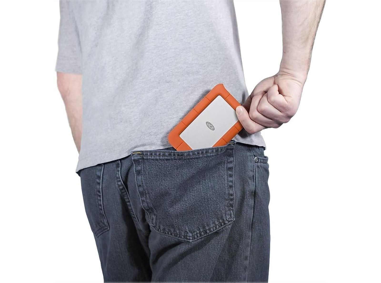 Hard Disk Esterno 2,5″ 2 TB LaCie Rugged Mini – USB 3.0, Resistente Urti e Pioggia, Compatibile PC & Mac