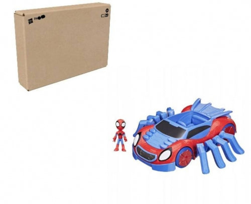 Hasbro - Marvel Spidey And His Amazing Friends Ultimate Web-Crawler Brown Box