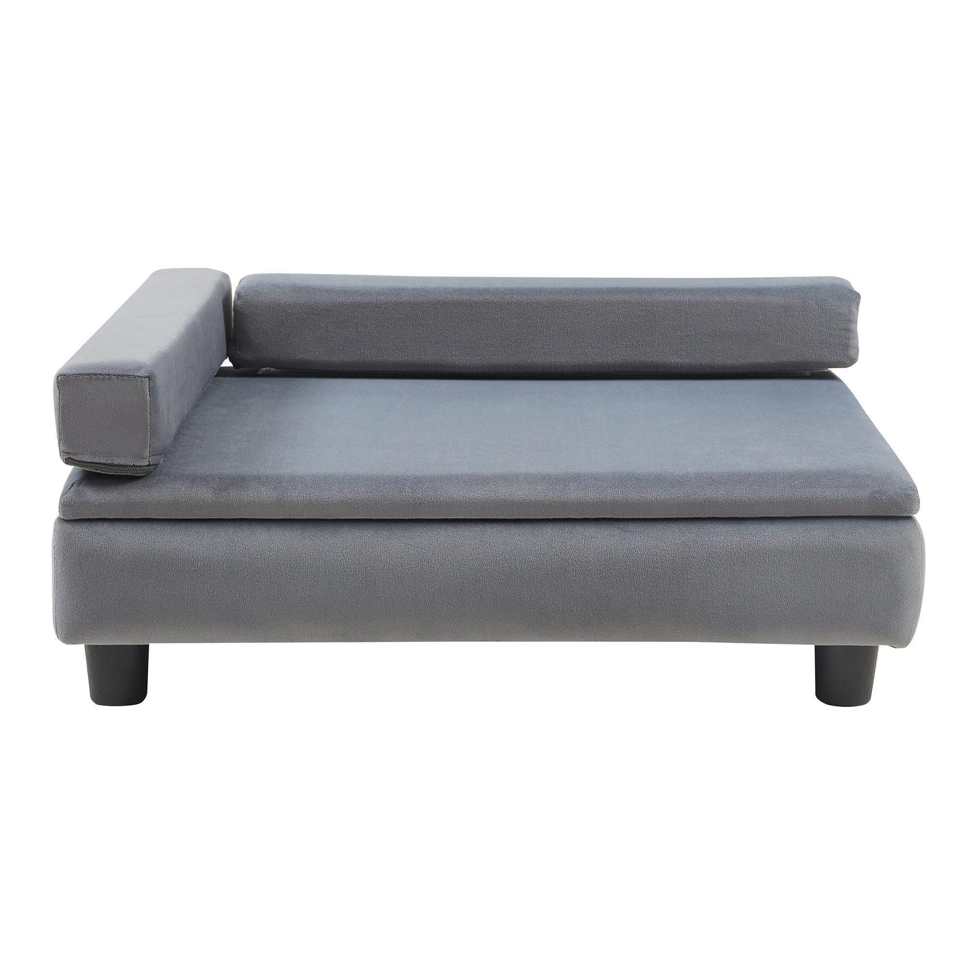 Cuccia Per Animali Domestici Salkonssad Imbottita con Cuscini - Grigio [en.casa]