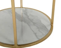 Comodino Montpellier Nero cm Ø 42X48