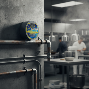 Nastro stop argento rinforzato multiuso impermeabile 25 m x 50 mm