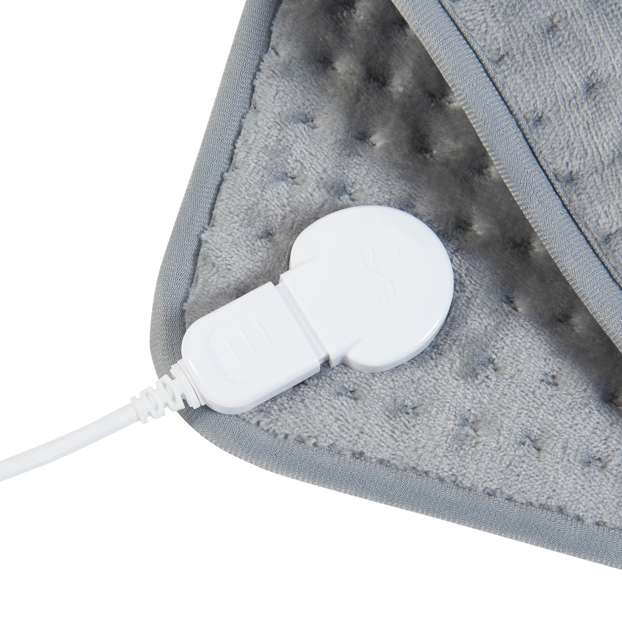 Cuscino Riscaldante Borrello Termoforo Elettrico per Spalle e Nuca 65 x 45 cm Grigio [en.casa]