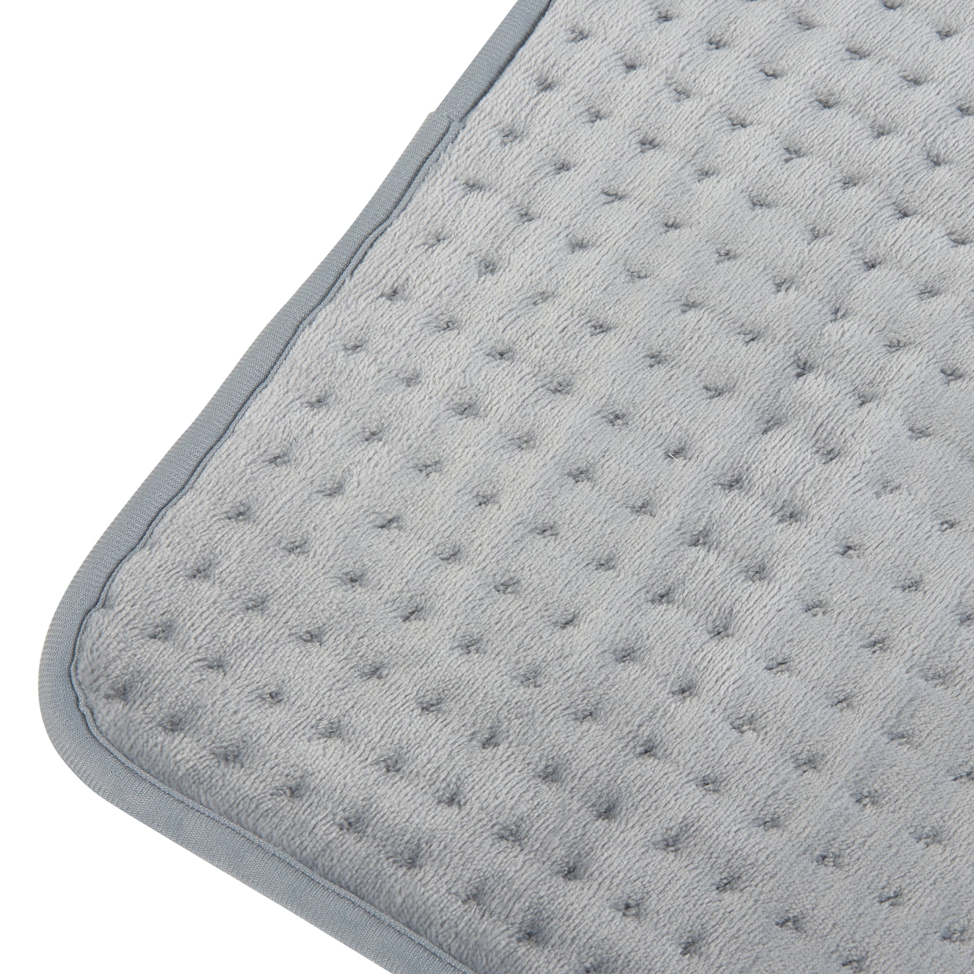 Cuscino Riscaldante Borrello Termoforo Elettrico per Spalle e Nuca 65 x 45 cm Grigio [en.casa]