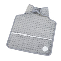 Cuscino Riscaldante Calvera Termoforo Elettrico per Schiena e Collo 50 x 40 cm Grigio [en.casa]