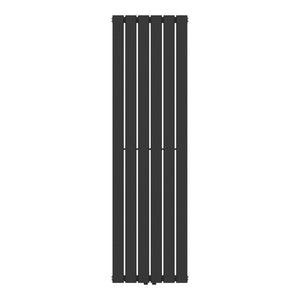 Termosifone Nore ad Acqua Calda Pannello Singolo con Elementi Piatti 160 x 45 cm - Nero [neu.haus]