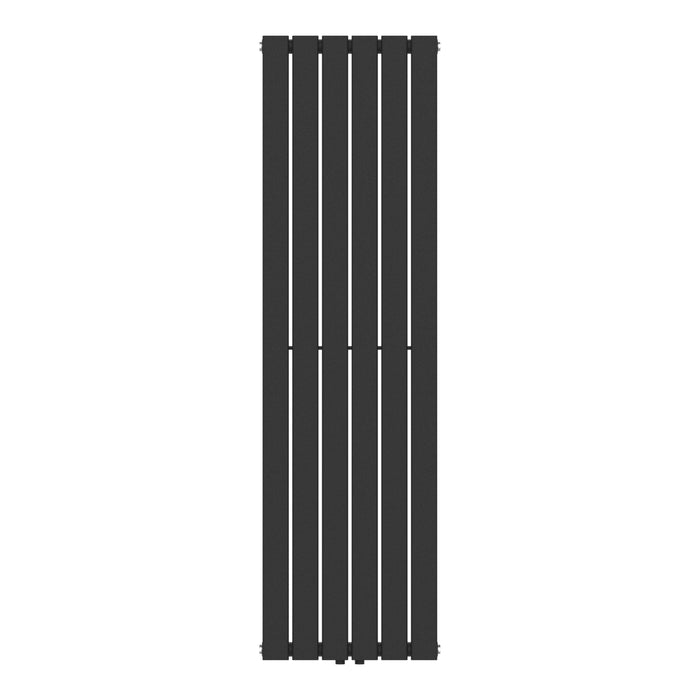 Termosifone Nore ad Acqua Calda Pannello Singolo con Elementi Piatti 160 x 45 cm - Nero [neu.haus]