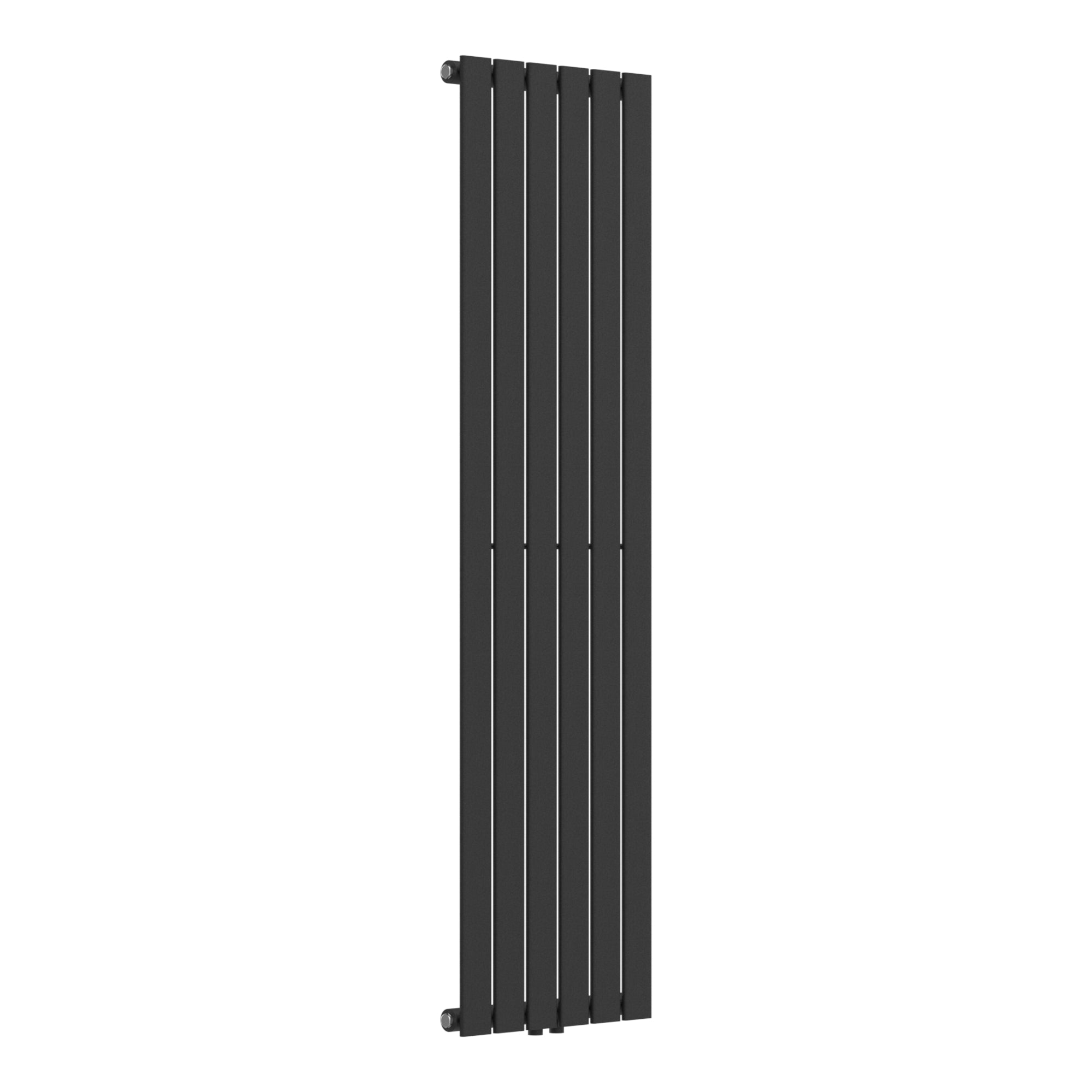Termosifone Nore ad Acqua Calda Pannello Singolo con Elementi Piatti 160 x 45 cm - Nero [neu.haus]