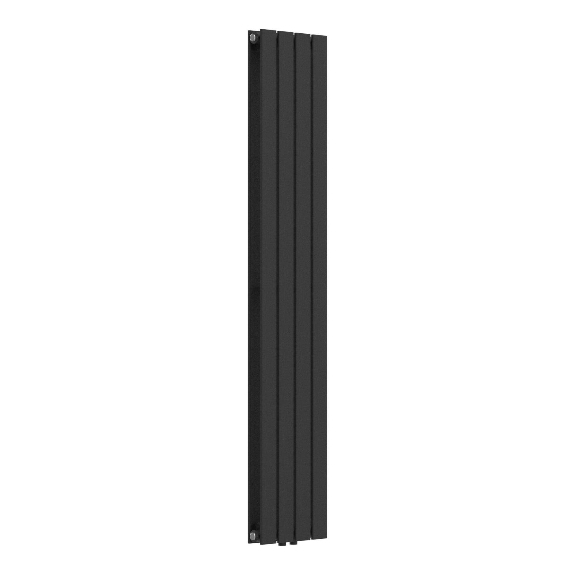 Radiatore a doppio pannello 1006 watt acciaio 160 x 30 cm nero 03_0010470