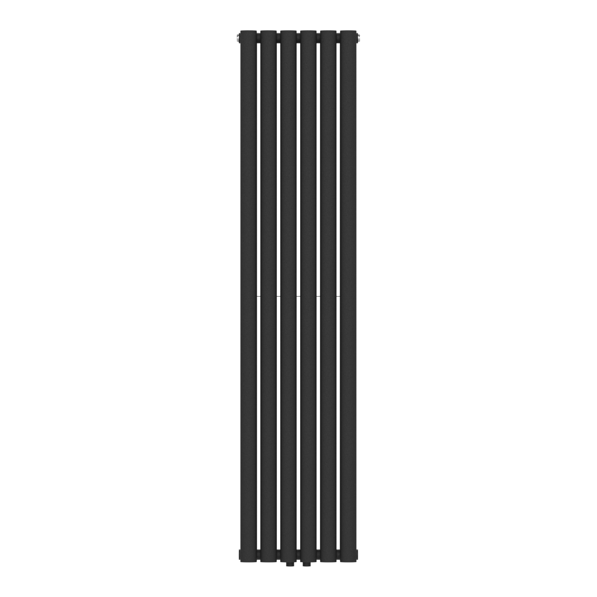Termosifone Nore ad Acqua Calda Pannello Doppio con Elementi Tubolari 160 x 36 cm Nero [neu.haus]