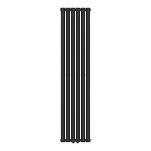 Termosifone Nore ad Acqua Calda Pannello Doppio con Elementi Tubolari 160 x 36 cm Nero [neu.haus]