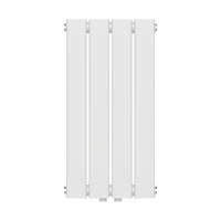 Termosifone Nore ad Acqua Calda Pannello Singolo con Elementi Piatti 60 x 30 cm - Bianco [neu.haus]