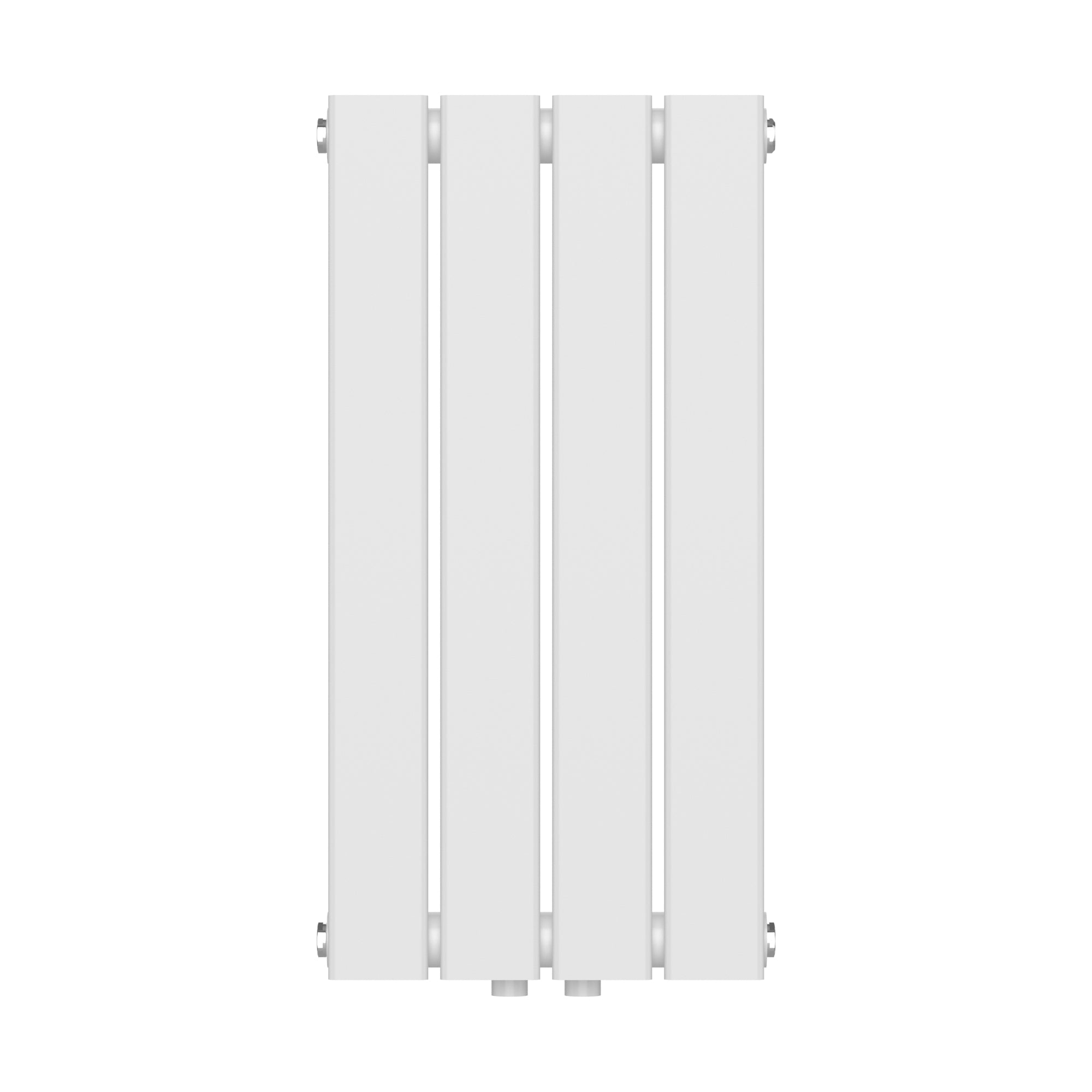 Termosifone Nore ad Acqua Calda Pannello Singolo con Elementi Piatti 60 x 30 cm - Bianco [neu.haus]