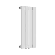 Radiatore a pannello piatto 249 watt acciaio 60 x 30 cm bianco 03_0010443