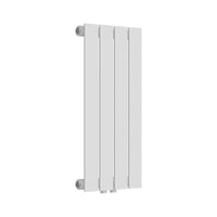 Termosifone Nore ad Acqua Calda Pannello Singolo con Elementi Piatti 60 x 30 cm - Bianco [neu.haus]